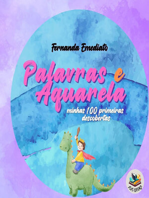 cover image of Palavras e aquarela